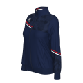 Bluza damska ESTELLA granatowo-czerwono-biała