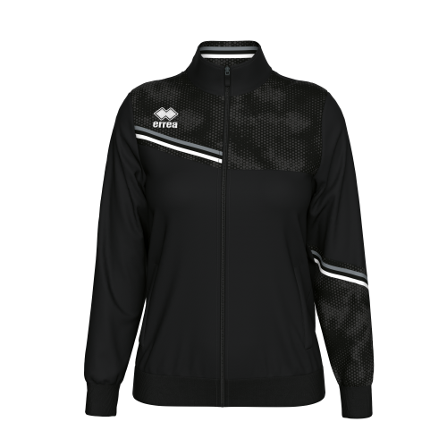 Bluza damska ESTELLA czarno-antracytowo-biała