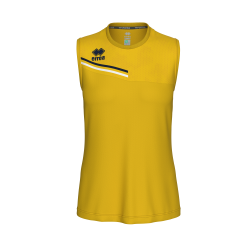 Koszulka damska ELOY żółto-czarno-biała