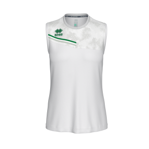 Koszulka damska ELOY biało-zielono-szara