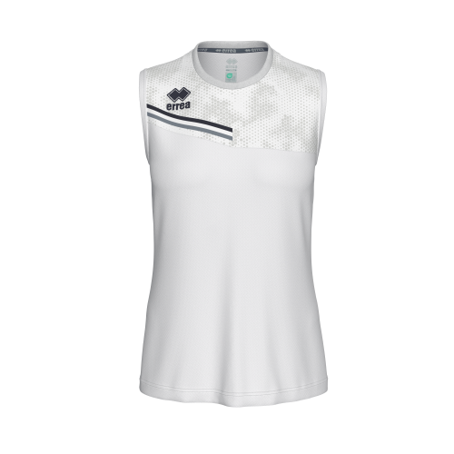 Koszulka damska ELOY biało-czarno-antracytowa