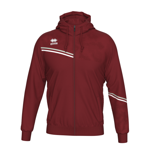 Bluza EBER bordowo-szaro-biała
