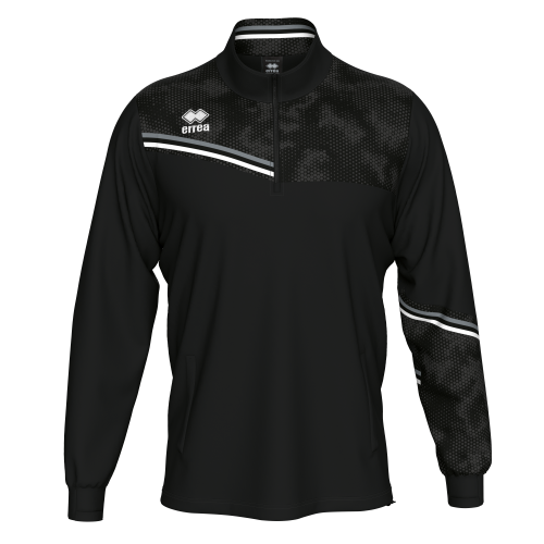 Bluza treningowa ELIAS czarno-antracytowo-biała