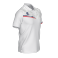 Koszulka Polo EMIR biało-granatowo-czerwona
