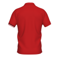 Koszulka Polo EMIR czerwono-czarno-biała