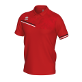 Koszulka Polo EMIR czerwono-czarno-biała