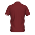 Koszulka Polo EMIR bordowo-szaro-biała