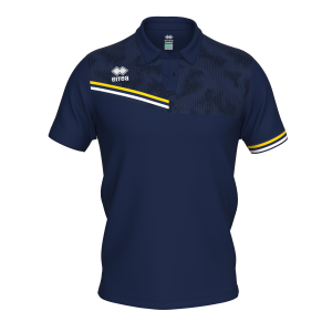 Koszulka Polo EMIR granatowo-żółto-biała