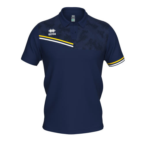 Koszulka Polo EMIR granatowo-żółto-biała