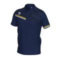 Koszulka Polo EMIR granatowo-żółto-biała