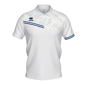 Koszulka Polo EMIR biało-niebiesko-granatowa