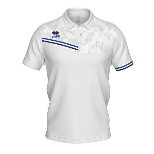 Koszulka Polo EMIR biało-niebiesko-granatowa