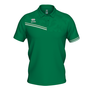 Koszulka Polo EMIR zielono-szaro-biała