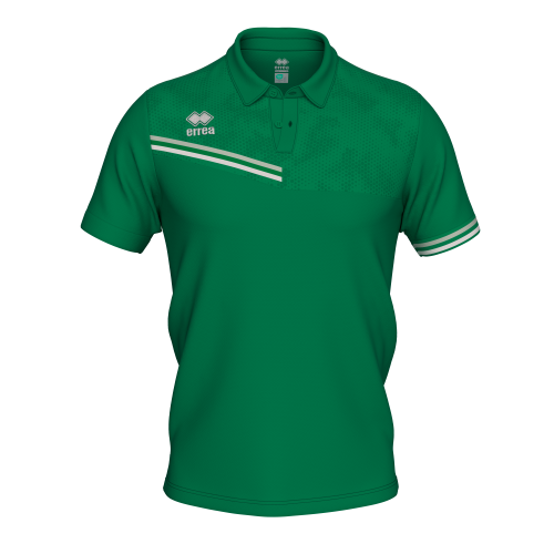 Koszulka Polo EMIR zielono-szaro-biała