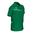 Koszulka Polo EMIR zielono-szaro-biała