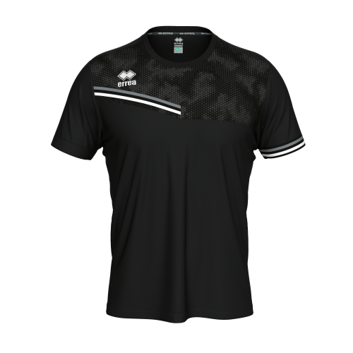 Koszulka EVAN czarno-antracytowo-biała