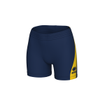 Spodenki damskie AMAZON PRO granatowo-żółte