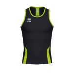 Koszulka REGIS czarno-jaskrawozielona