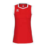 Koszulka damska BECKY czerwono-biała