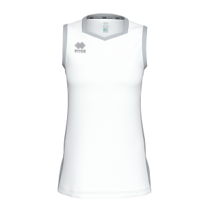 Koszulka damska BECKY biało-szara