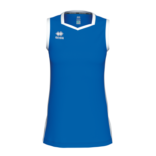 Koszulka damska BECKY niebiesko-biała