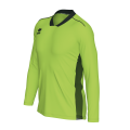 Bluza bramkarska JERZY jaskrawozielono-czarna