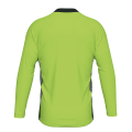 Bluza bramkarska JERZY jaskrawozielono-czarna