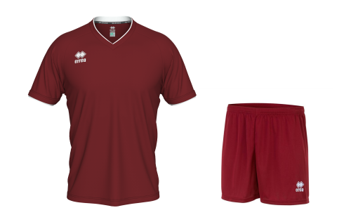 LEONARD/NEW SKIN bordowo-biały