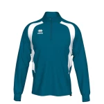 Bluza treningowa ALFONSO petrol-biała