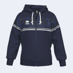 Bluza DRAGOS granatowo-szaro-biała