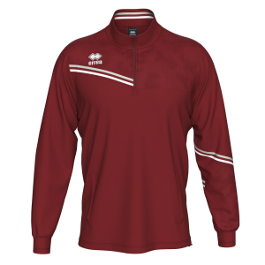 Bluza treningowa ELIAS bordowo-szaro-biała
