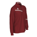 Bluza treningowa ELIAS bordowo-szaro-biała
