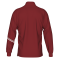 Bluza treningowa ELIAS bordowo-szaro-biała