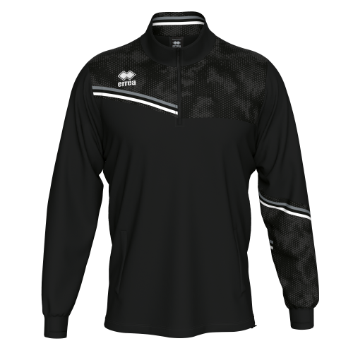 Bluza treningowa ELIAS czarno-antracytowo-biała