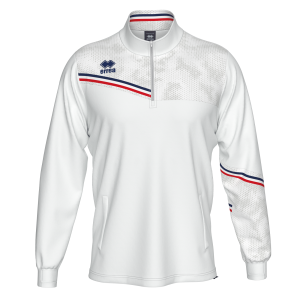 Bluza treningowa ELIAS biało-granatowo-czerwona