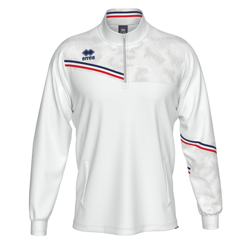 Bluza treningowa ELIAS biało-granatowo-czerwona