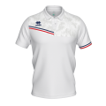 Koszulka Polo EMIR biało-granatowo-czerwona
