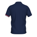 Koszulka Polo EMIR granatowo-czerwono-biała
