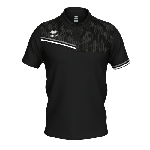Koszulka Polo EMIR czarno-antracytowo-biała
