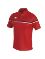 Koszulka Polo DOMINIC czerwono-czarno-biała