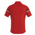 Koszulka Polo DOMINIC czerwono-czarno-biała