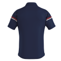 Koszulka Polo DOMINIC granatowo-czerwono-biała