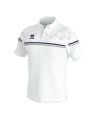 Koszulka Polo DOMINIC biało-granatowo-szara