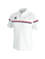 Koszulka Polo DOMINIC biało-czerwono-granatowa