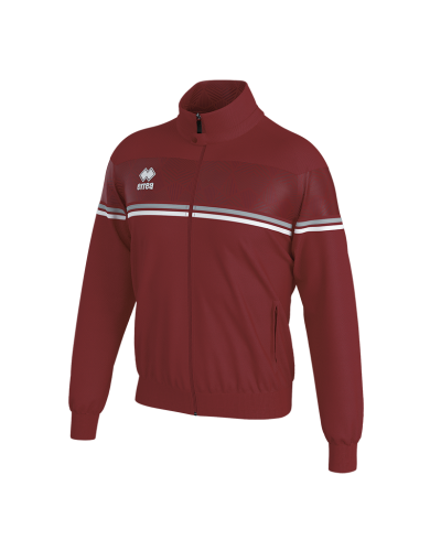 Bluza DONOVAN bordowo-szaro-biała