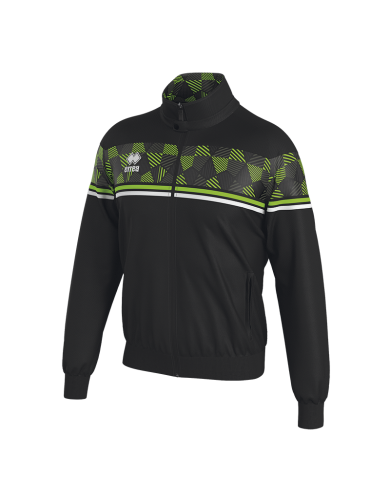 Bluza DONOVAN czarno-zielono-biała