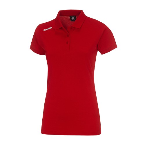 Damska koszulka polo TEAM LADIES czerwona