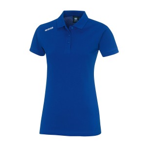 Damska koszulka polo TEAM LADIES niebieska