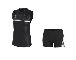 DIVINA/KYARA czarno-antracytowo-biały