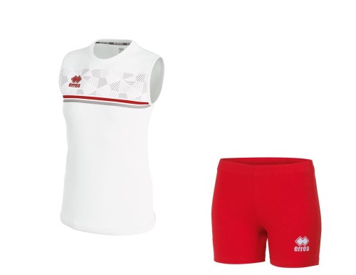 DIVINA/VOLLEYBALL biało-czerwono-szary